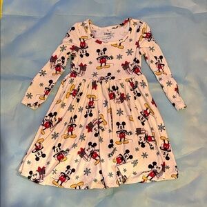 Disney Mickey Mouse Kids Dress - Cream